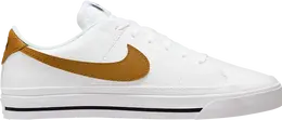 Кроссовки Nike Wmns Court Legacy Next Nature 'White Gold Suede', белый dh3161 105 | white