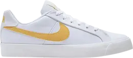 Кроссовки Nike Wmns Court Royale AC Canvas 'White Topaz Gold', белый cd5405 102 | white
