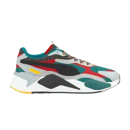 Кроссовки RS-X3 Puma, мультиколор 373183 02 | teal green/black