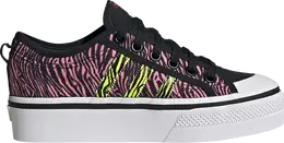 Adidas Кроссовки Wmns Nizza Platform 'Bliss Pink Zebra', черный ie9626 | black