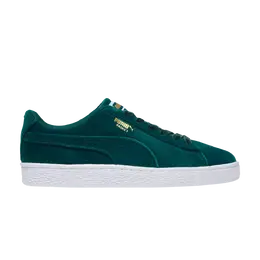 Кроссовки Wmns Basket Puma, зеленый 398949 01 | malachite/team gold/white