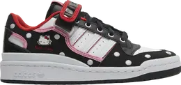 Кроссовки Adidas Hello Kitty x Wmns Forum Low 'Polka Dot', черный gw7167 | black