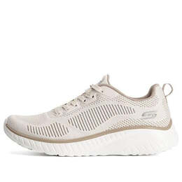 Кроссовки bobs squad chaos 'beige' Skechers, бежевый 117228-nttp | beige/white