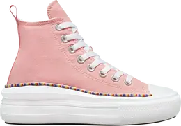 Кроссовки Converse Chuck Taylor All Star Move Platform High GS Friendship Bracelet, розовый 272853c | pink