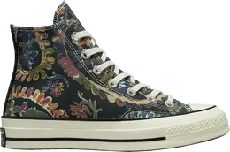 Кроссовки Converse Wmns Chuck 70 High Fall Florals - Black, черный 572546c | black
