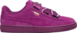 Кроссовки Puma Wmns Suede Heart Satin 2 Dark Purple, фиолетовый 364084 02 | purple