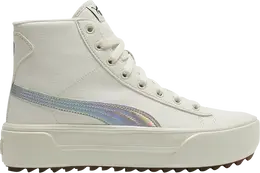 Кроссовки Puma Wmns Kaia Mid Fur Iridescent, кремовый 385377 01 | cream
