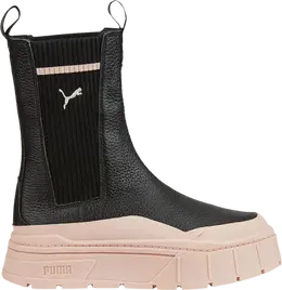 Кроссовки Puma Wmns Mayze Stack Chelsea Boot Black Rose Quartz, черный 386742 03 | black