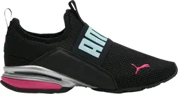 Кроссовки Puma Wmns Axelion Slip-On Black Bright Rose, черный 377543 01 | black