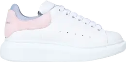 Кроссовки Alexander McQueen Wmns Oversized Sneaker Double Heel Tab - White Pastel Pink, белый 697103 wibnt 8874 | white