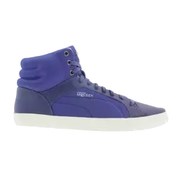 Кроссовки Blackstation AMQ Street Climb Mid Alexander McQueen Puma, синий 351642 02 | mazarine blue / cloud dancer