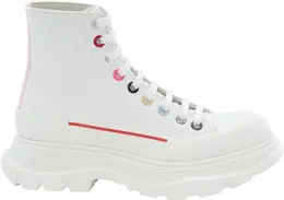 Кроссовки Alexander McQueen Wmns Tread Slick Boot White, белый 611706 w4mvg 9650 | white