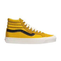 Кроссовки OG Sk8-Hi LX Vans, желтый vn0a4bvbvz6 | old hold/black