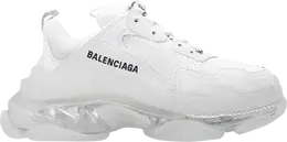 Кроссовки Balenciaga Wmns Triple S Sneaker Clearsole - White, белый 544351 w2fb1 9000 | white