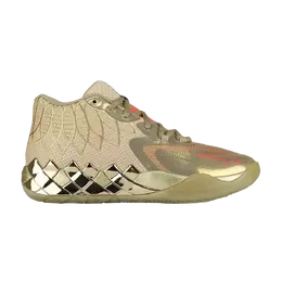 Кроссовки MB.01 Puma, золото 379223 01 | metallic gold/fiery coral