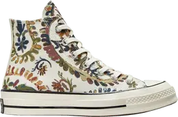 Кроссовки Converse Wmns Chuck 70 High Fall Florals - Egret, белый 572545c | white