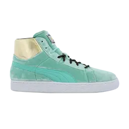 Кроссовки Dee & Ricky x Basket Mid Puma, зеленый 362103 01 | mint green/white/gold