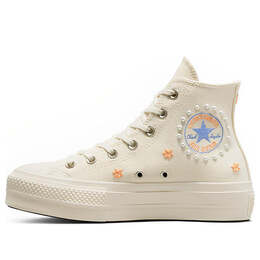 Кроссовки chuck taylor all star lift 'cream' Converse, бежевый a05972c | cream