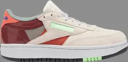 Кроссовки wmns club c double 'ceramic pink multi' Reebok, розовый fx3209 | pink