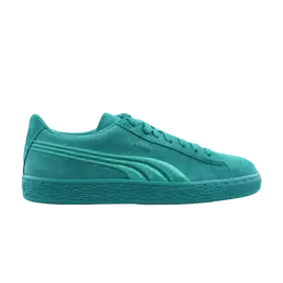 Кроссовки Suede Classic Badge Jr Puma, зеленый 362951 04 | navigate blue green