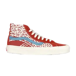 Кроссовки JVH x OG Sk8-Hi Vans, красный vn0003t0qm4 | bossa nova