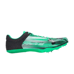 Кроссовки Kick Sprint Track Spikes Under Armour, зеленый 1273939 299 | vapor green/black