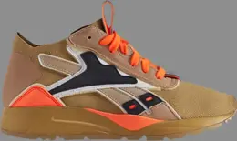 Кроссовки victoria beckham x bolton sock low 'wild khaki' Reebok, коричневый ef7382 | brown