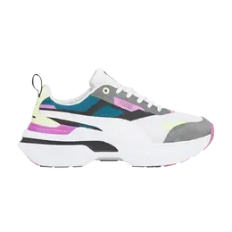 Кроссовки Wmns Kosmo Rider Puma, белый 384858 02 | nimbus cloud/blue coral