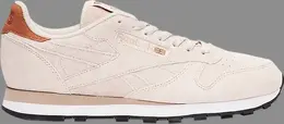 Кроссовки sneakersnstuff x classic leather 'walking - stucco' Reebok, загар gz8706 | tan