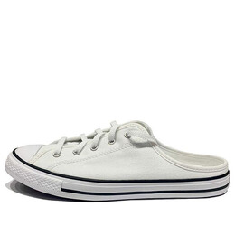 Кроссовки chuck taylor all star dainty mule slip 'white' Converse, белый 567946c | white