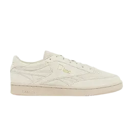 Кроссовки Dime x Club C Revenge Reebok, желто-коричневый 100069827 | light sand/light sand/gold metallic