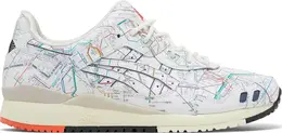 Кроссовки atmos x gel lyte 3 og 'tokyo subway' Asics, белый 1201a528 100 | white