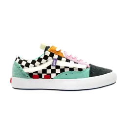Кроссовки Old Skool Cap LX Vans, мультиколор vn0a45k1vzv | holiday/true white