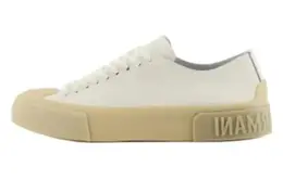 Кроссовки Emporio Armani Logo-sole Leather Sneakers, белый x4x655xr1001t841 | white