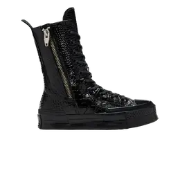 Кроссовки Converse Wmns Chuck 70 Plus X High Black Croc, черный a09381c | black croc