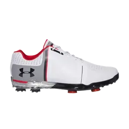Кроссовки Spieth One Wide Golf Cleat Under Armour, белый 1302342 108 | white/black/red