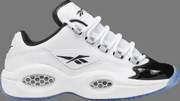 Кроссовки question low big kid 'patent toe' Reebok, белый id9292 | white