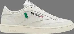 Кроссовки club c 'vintage green' Reebok, белый fx1378 | white