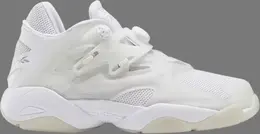 Кроссовки pump court 'white porcelain' Reebok, белый 00014 | white