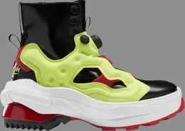 Кроссовки maison margiela x instapump fury tabi 'black yellow red' Reebok, черный 000850 | black