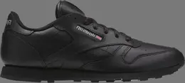 Кроссовки classic leather j 'black' Reebok, черный 000860 | black