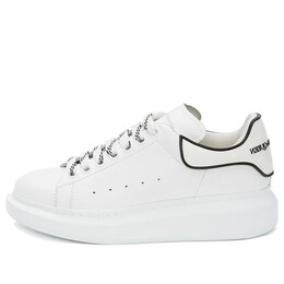 Кроссовки oversized sneaker 'white black' Alexander McQueen, белый 621056whxmt9074 | white/black
