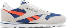 Кроссовки bronze 56k x classic leather 'new york knicks' Reebok, синий gz3878 | blue