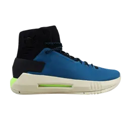 Кроссовки Drive 4 Under Armour, синий 1298309 003 | black/blue/lime