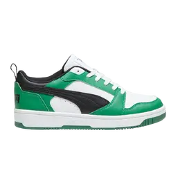 Кроссовки Rebound V6 Low Puma, зеленый 392328 06 | white/black/archive green