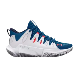 Кроссовки Wmns Flow Breakthru 4 Under Armour, синий 3026641 100 | white/cosmic blue/beta