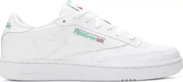 Кроссовки club c 85 'white green' Reebok, белый ar0456 | white