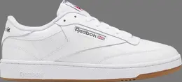Кроссовки club c 85 'white gum' Reebok, белый gy7151 | white