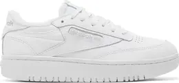 Кроссовки wmns club c double 'white cold grey' Reebok, белый gw0854 | white
