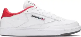 Кроссовки eric emanuel x club c 85 'cherry tomato' Reebok, белый fy3412 | white